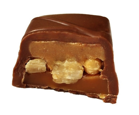 Nutty Peanut Butter Caramel Square